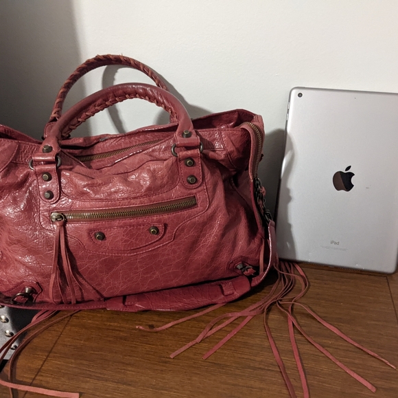 Balenciaga Agneau Classic City Moto Bag - Picture 9 of 10